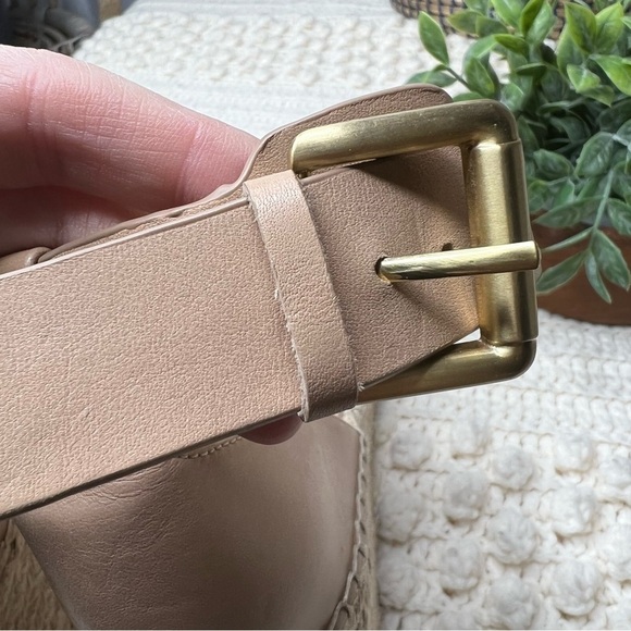 MARC FISHER Women’s Adalyn 2 Boho Printed Wedge Platform Sandal Cream Blue 11 - Picture 11 of 15